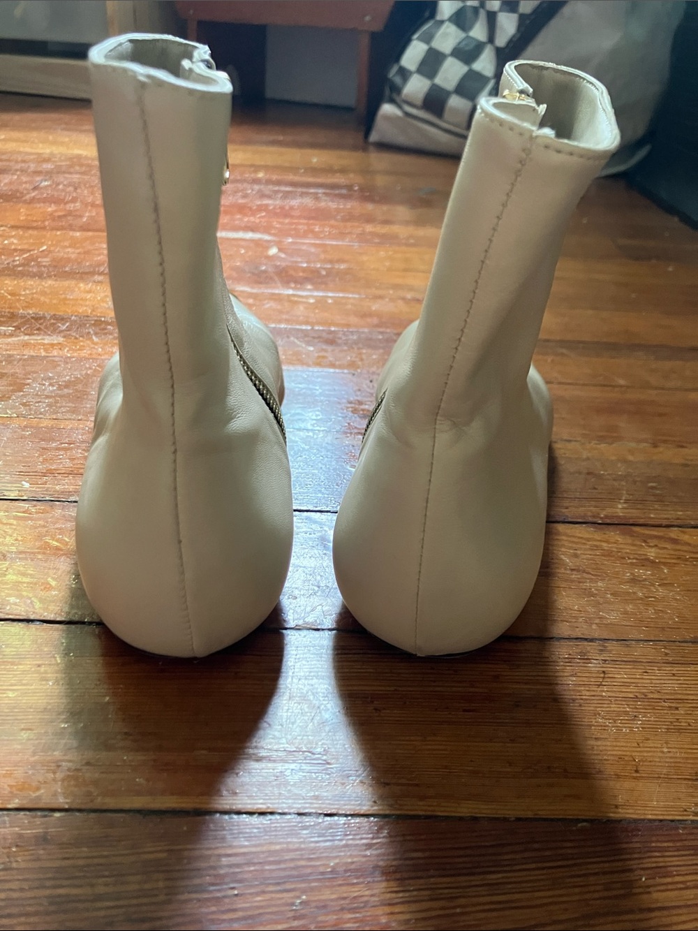 Marni Gold Pointy Toe Boot - Picture 12 of 12
